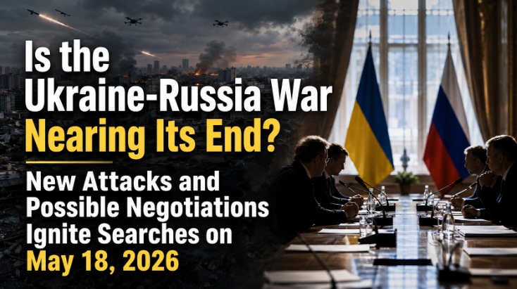 Is the Ukraine-Russia War Nearing Its End? New Attacks and Possible Negotiations Ignite Searches on May 18, 2026